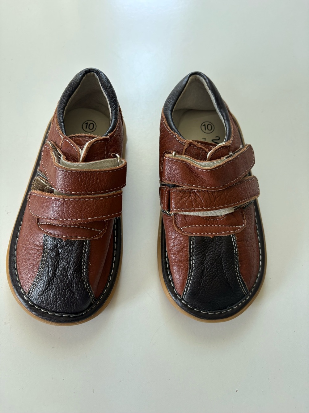 Wee Squeak Toddler Leather Shoes 10